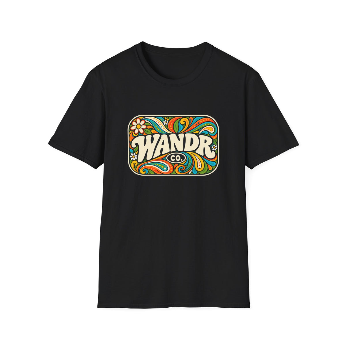 WANDR Co. Unisex Vintage Paisley T-Shirt