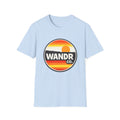WANDR Unisex Sunset Logo T-Shirt — Vintage Retro Outdoor Travel Tee
