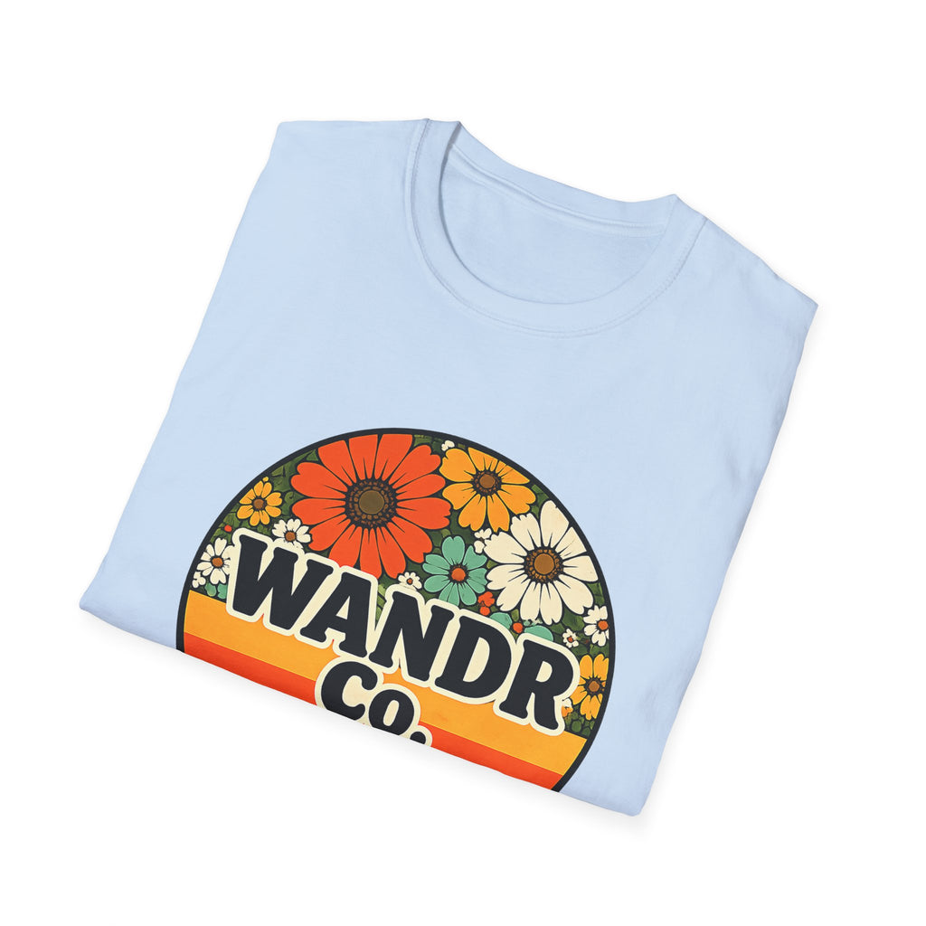WANDR Co. Unisex Vintage Floral T-Shirt