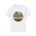 WANDR Co. Unisex Olive Floral T-Shirt — Vintage Nature Graphic Tee