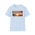 WANDR Co. Unisex Retro Sunset T‑Shirt