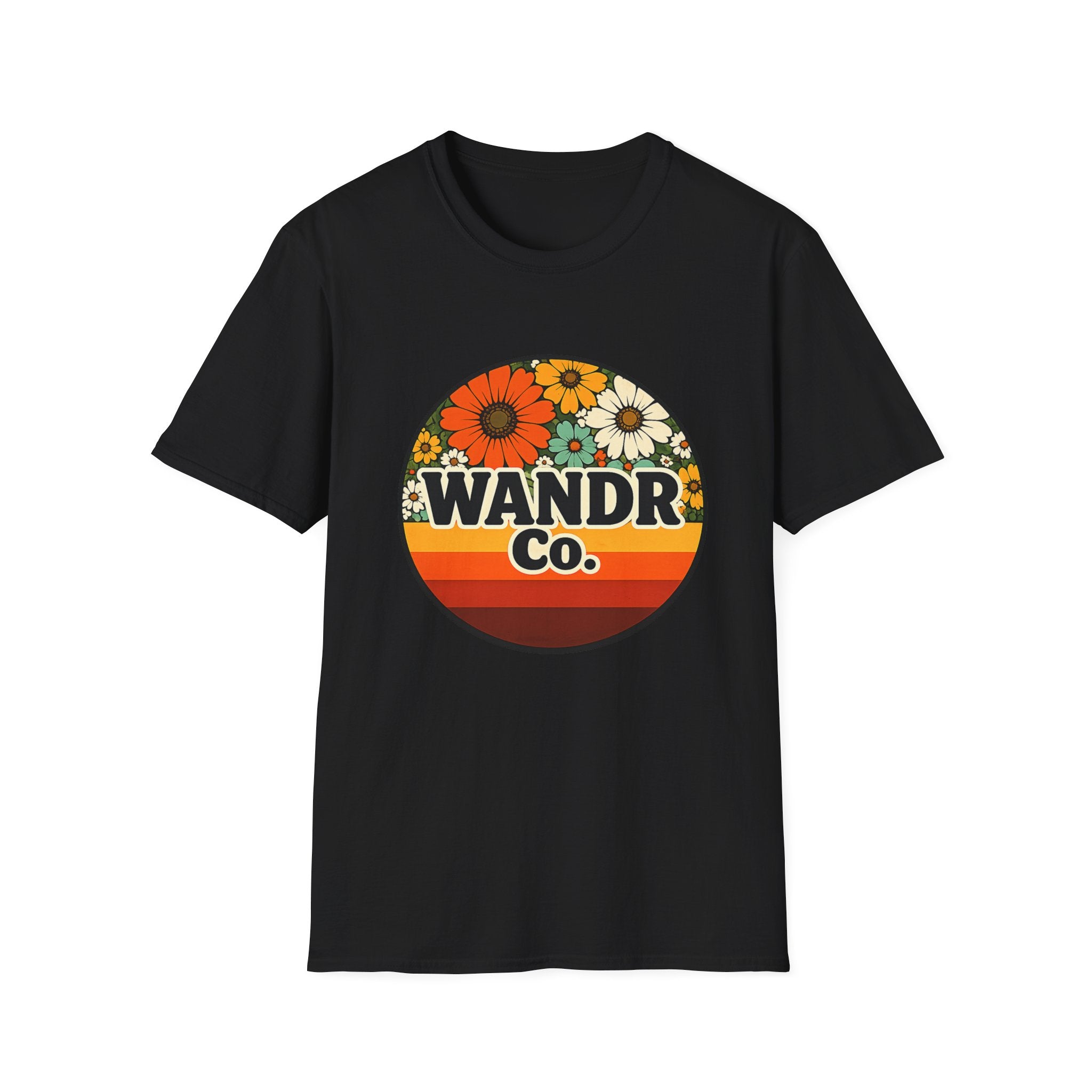 WANDR Co. Unisex Vintage Floral T-Shirt