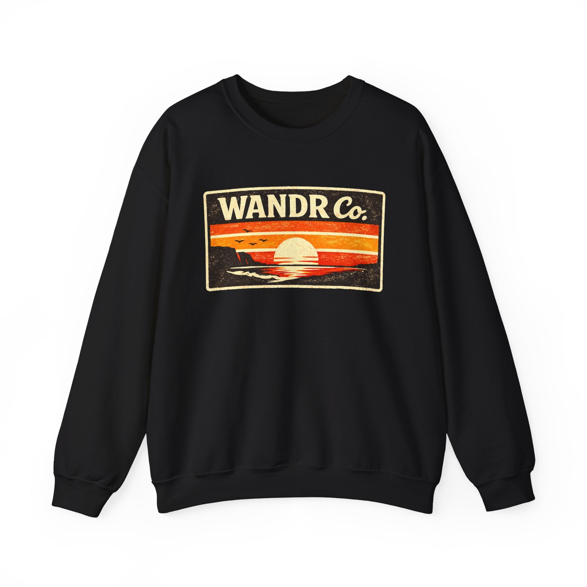 WANDR Co. Unisex Sunset Crewneck Sweatshirt