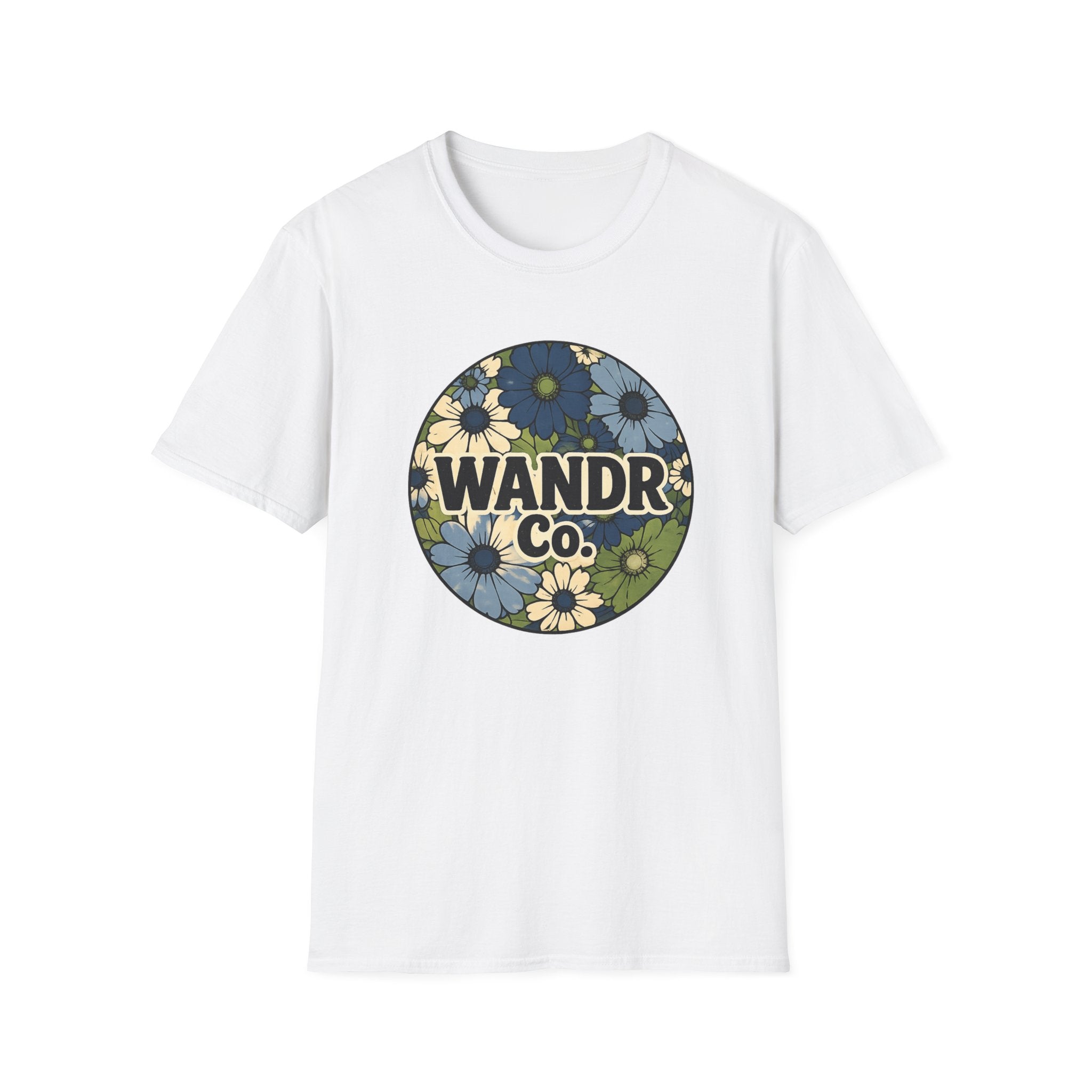 WANDR Co. Unisex Vintage Flower T-Shirt