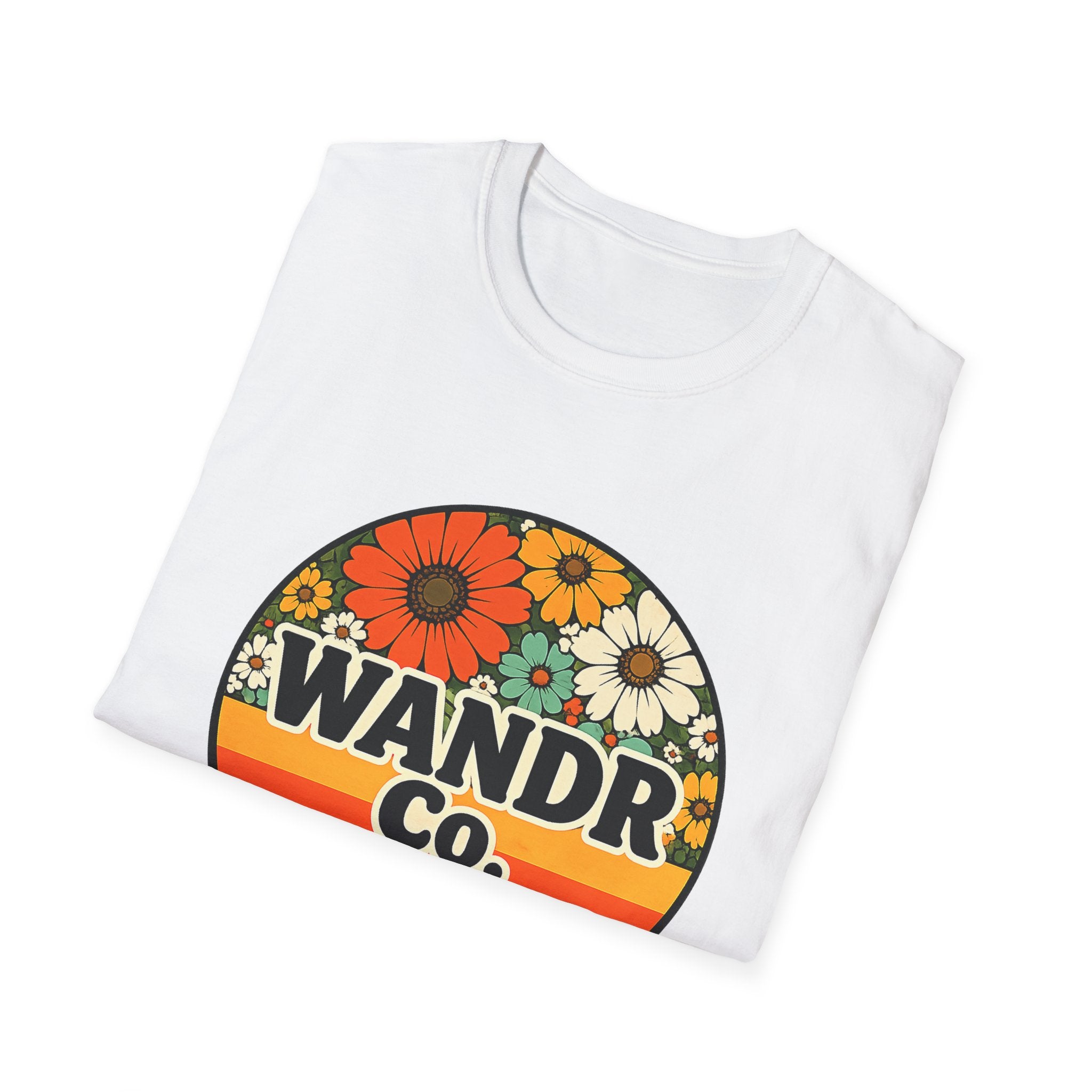 WANDR Co. Unisex Vintage Floral T-Shirt