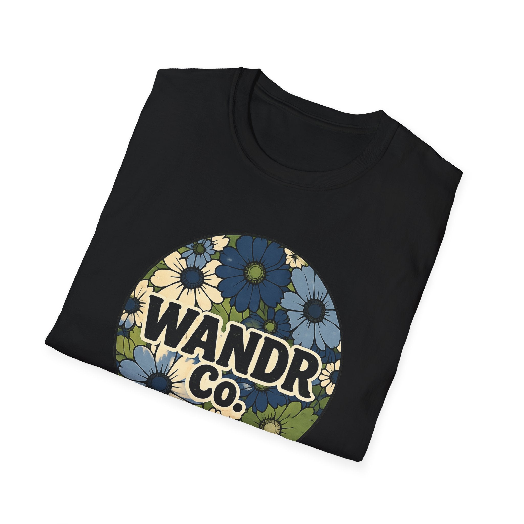 WANDR Co. Unisex Vintage Flower T-Shirt