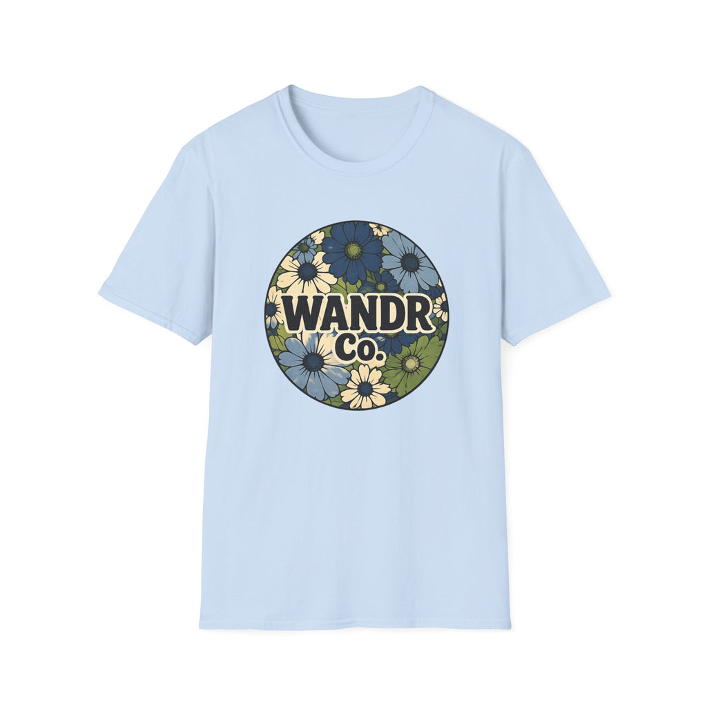 WANDR Co. Unisex Vintage Flower T-Shirt