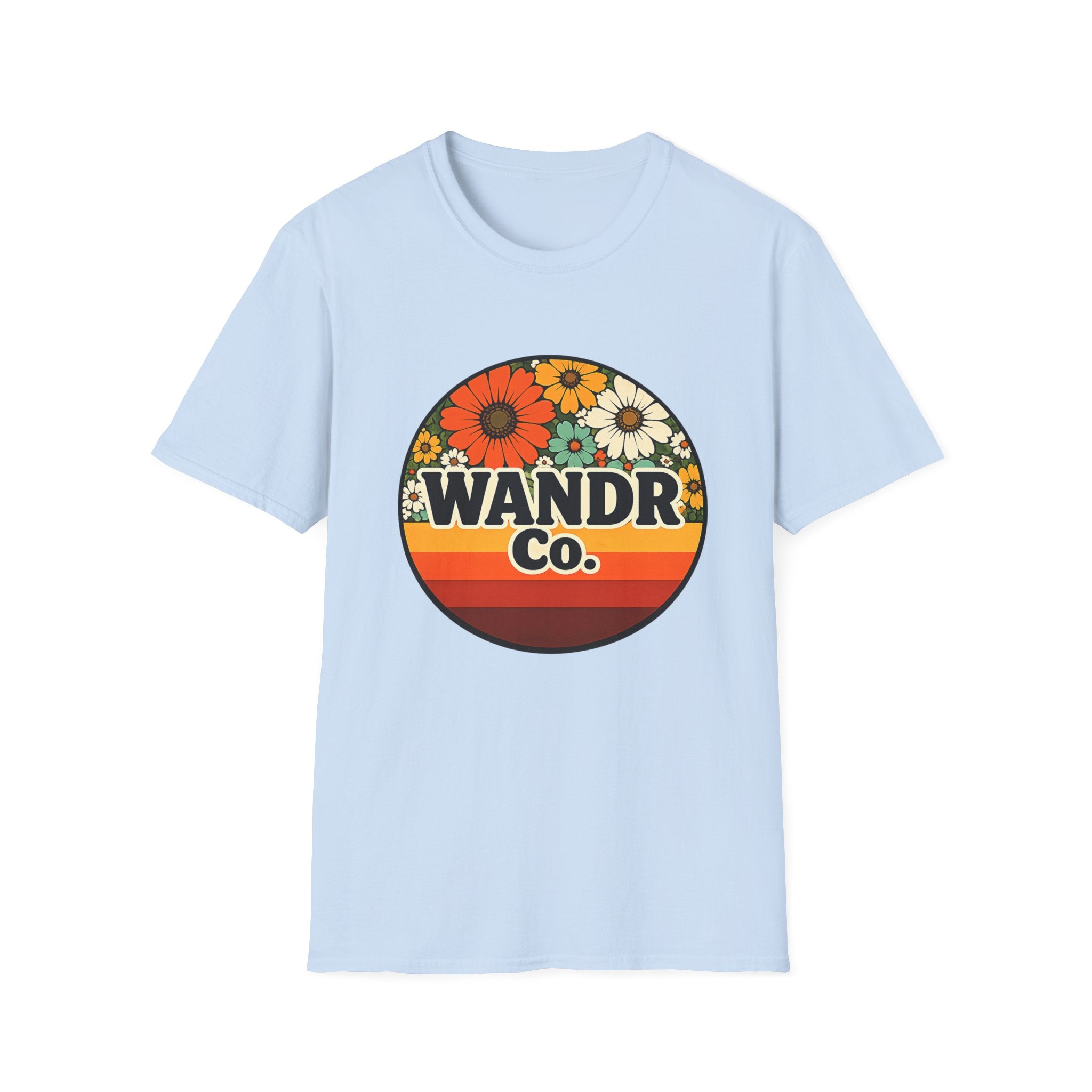 WANDR Co. Unisex Vintage Floral T-Shirt