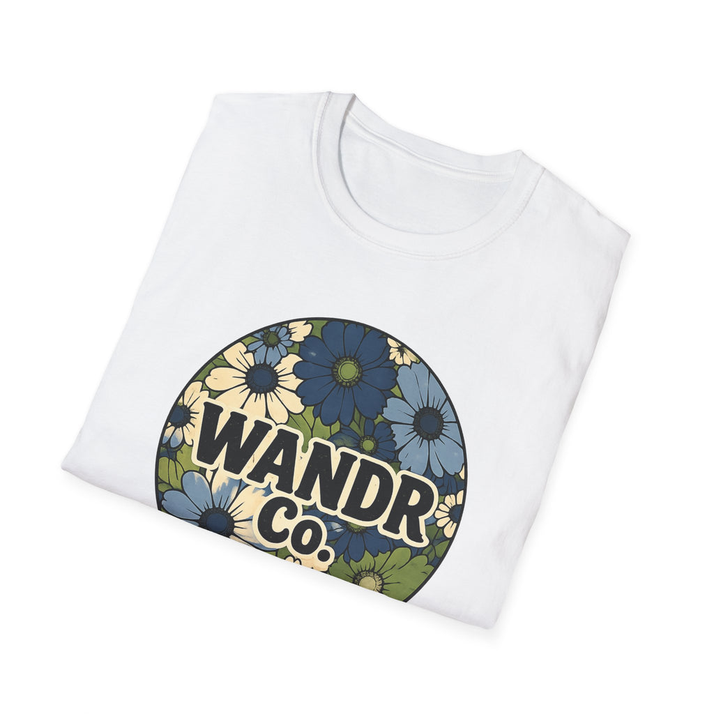 WANDR Co. Unisex Vintage Flower T-Shirt