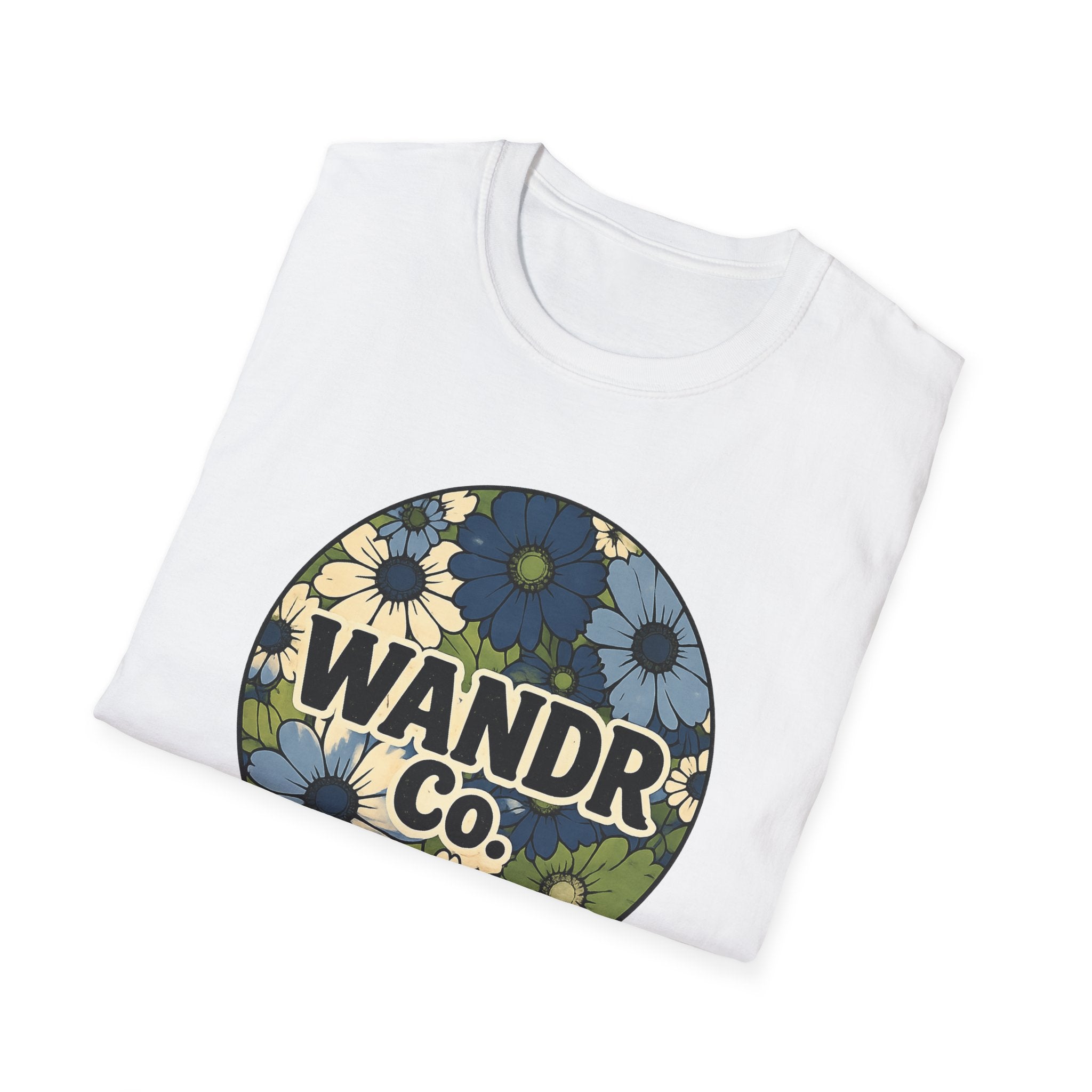 WANDR Co. Unisex Vintage Flower T-Shirt