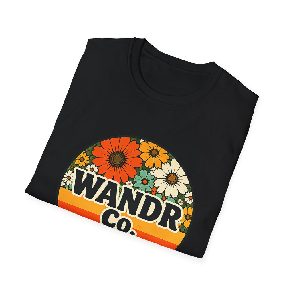 WANDR Co. Unisex Vintage Floral T-Shirt
