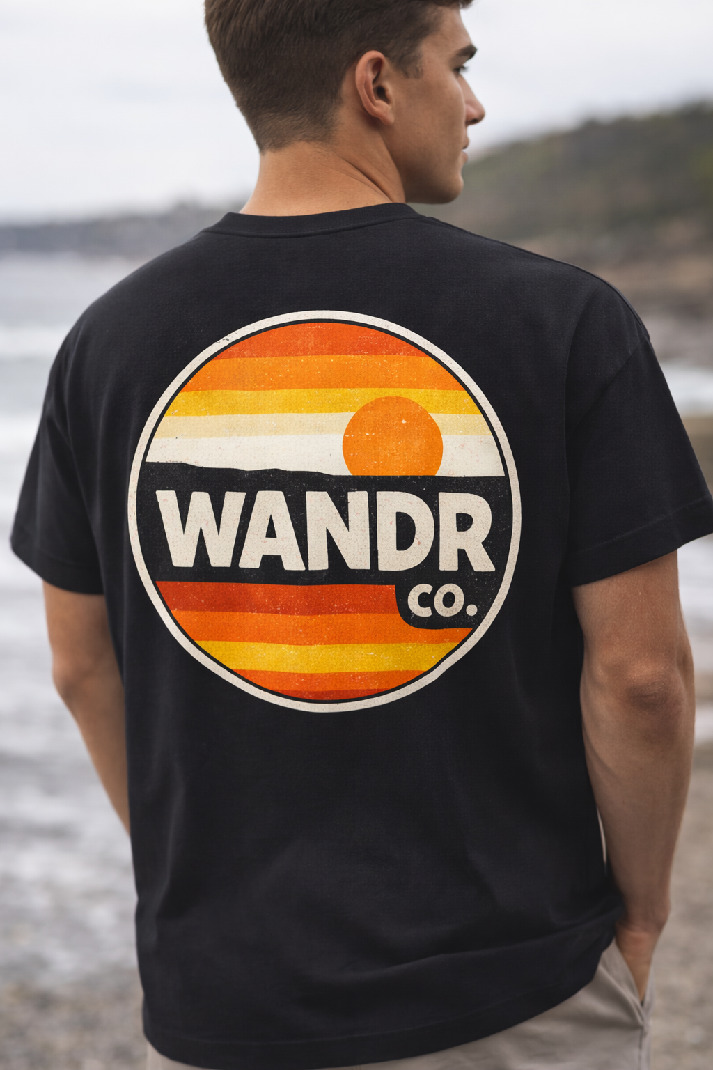 WANDR Co. Unisex Sunset Logo T-Shirt